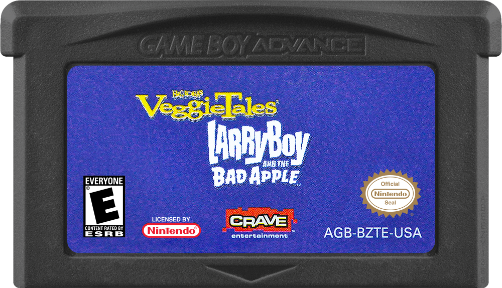 Veggie Tales: LarryBoy and the Bad Apple media 2 for GameBoy Advance